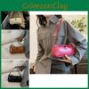 Trendy 2024 Womens Mini Shoulder Bag Stylish Vintage Pu Tote Purse For Daily Use