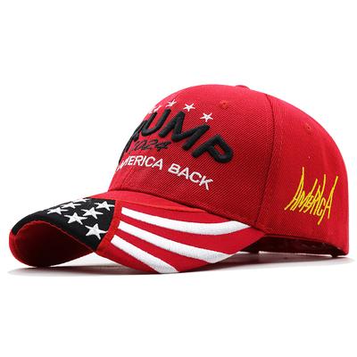 Women Men Baseball Cap Spring Summer Adjustable Snapback Cap TRUMP Letter Embroidery Sunhat Outdoor Cotton Hip Hop Baseball Hats