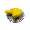 Cute Victory Finger Car Antenna Topper Eva Decorative Car Topper Balls Yellow