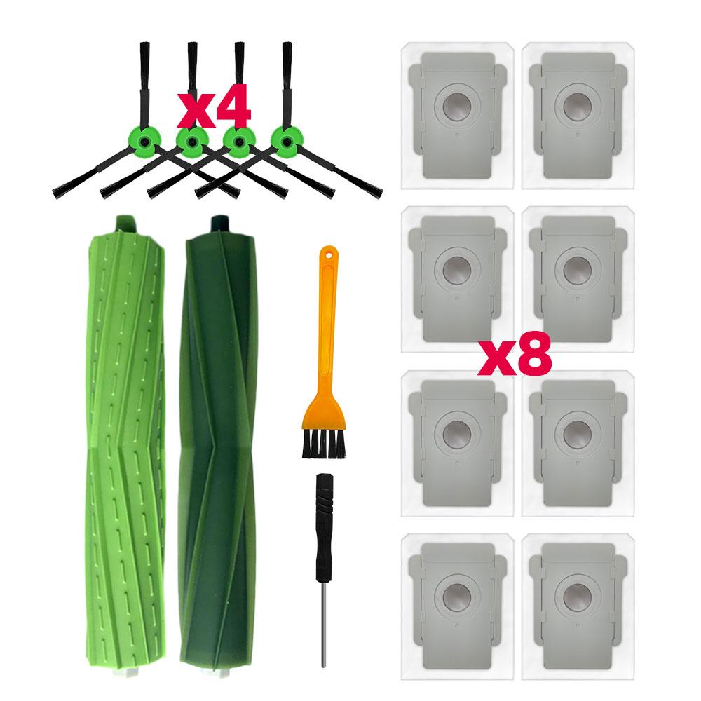 Fit for iRobot Combo J7+ / J9+ / 10 Max Vacumm Replacement Kits Main Side Brush Hepa Filter Mop Cloth Dust Bag Accessories Parts