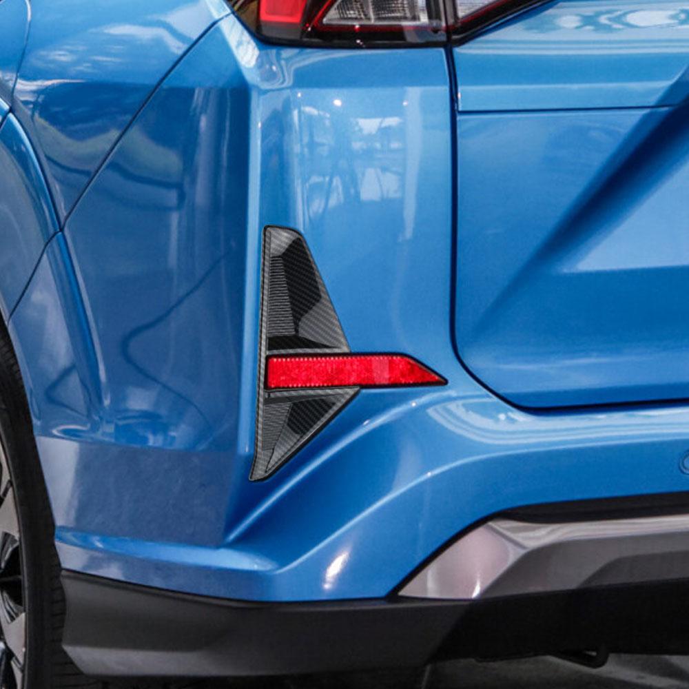 For Toyota Veloz 2025 2025 2025 Rear Fog Light Trim Back Fog Lamp Decoration Cover 2Pcs Foglight Sticker Styling Accessories