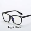 Fashion Unisex Square Glasses Plain Glasses Full Frame Glasses for Men and Women Radiation Protection Optical Glasses