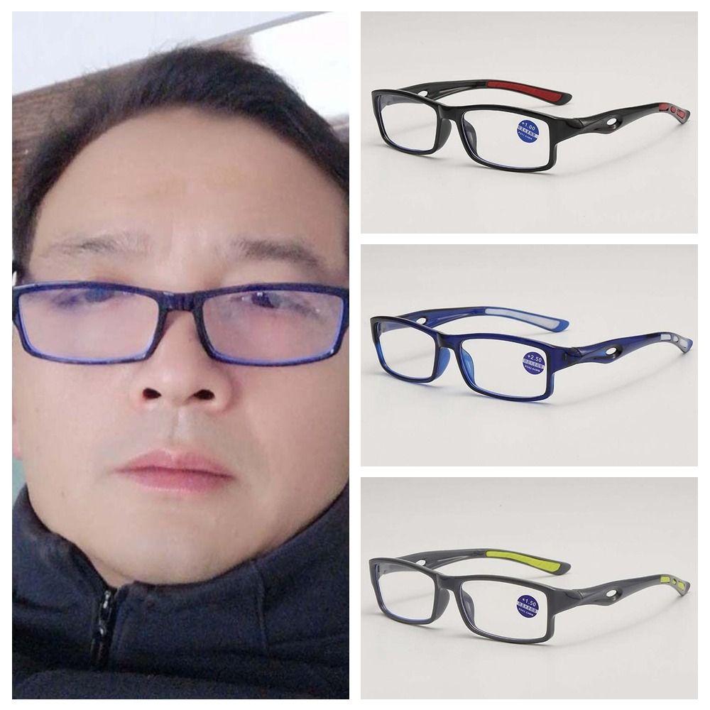 TR Elderly Reading Eyewear Zinc Zinc Alloy Unisex Presbyopic Glasses New Anti Blu-ray Glasses  Gift