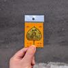 Gold Foil Guanyin Card Good Luck Peace Blessing Religious  Premium Craft Lucky Charm for Home Office Decor