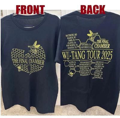 HOT NEW!!! Clan The Final Chamber Wu Tang Forever Tour 2025 T-Shirt Unisex T-Shirt