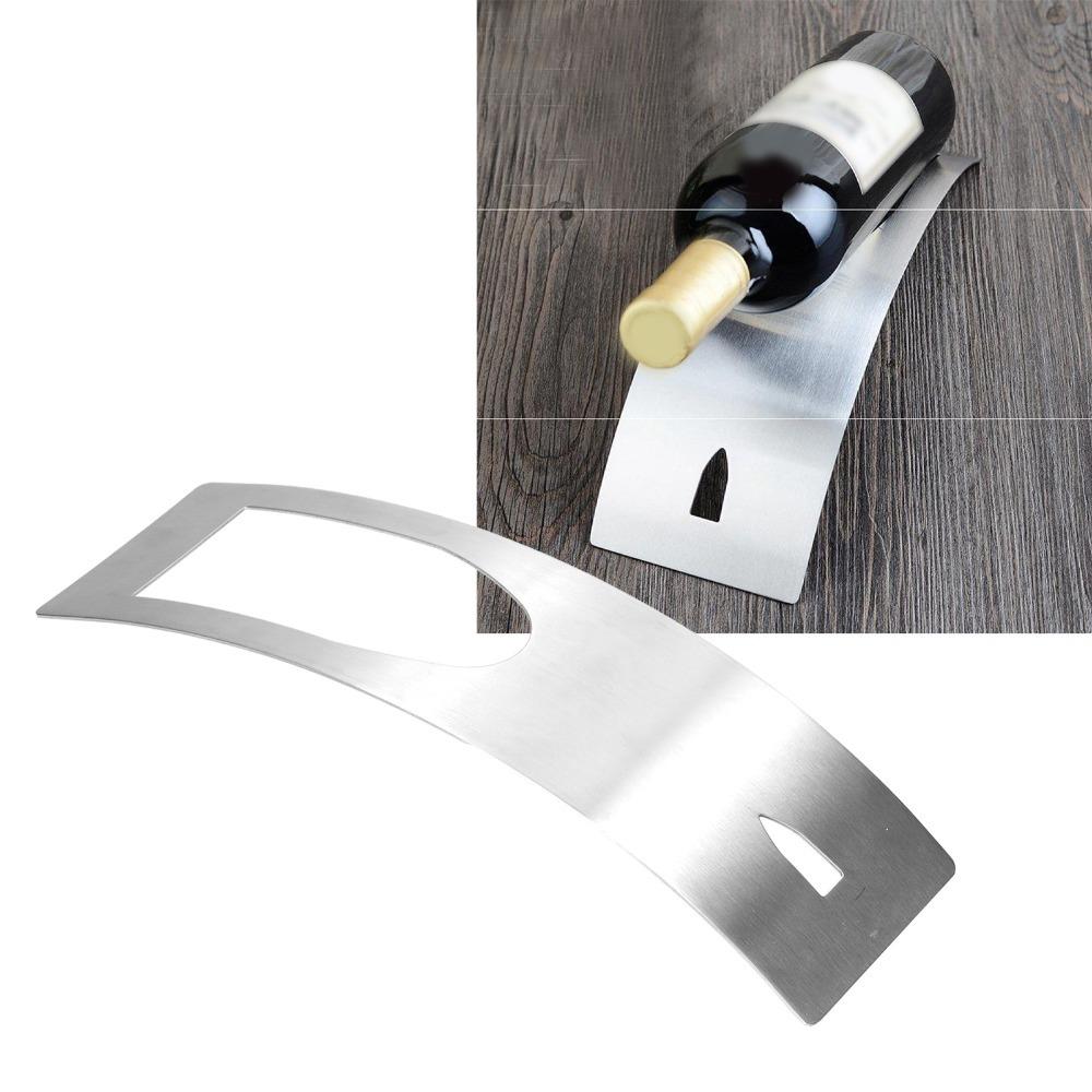 Arched Shape Wine Rack Display Stand Countertop Wine Bottle Holder Bar Counter Display