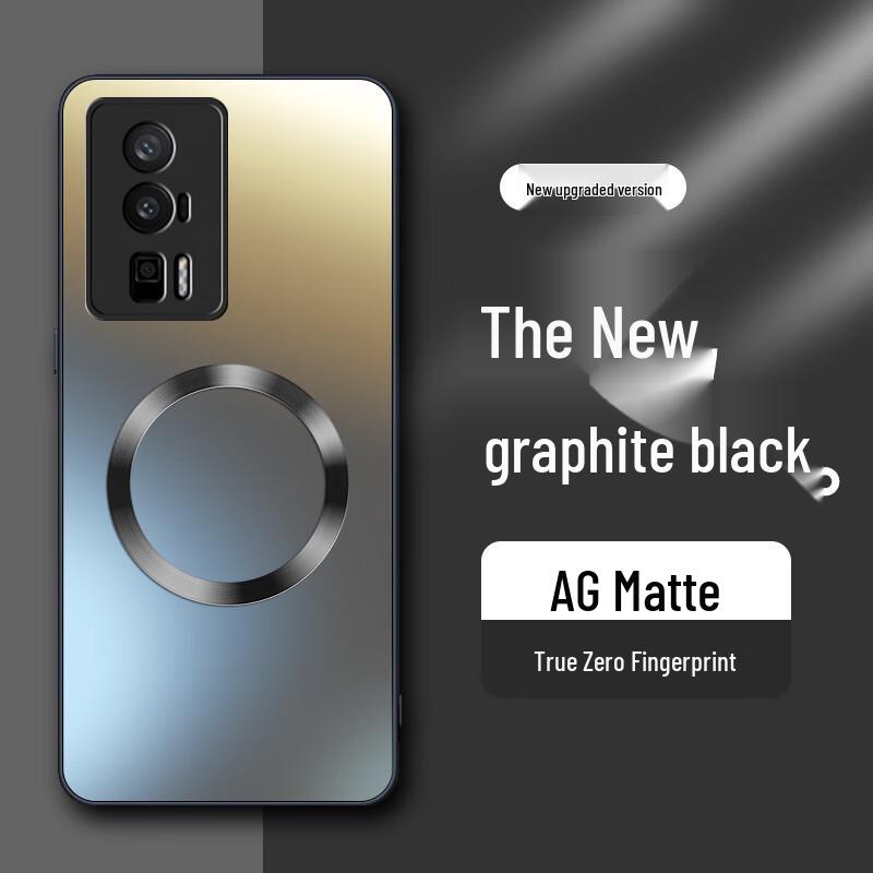 Xiaomi Redmi K-Series AG Magnetic Matte Anti-Fall Phone Case