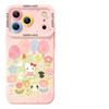 Hello Kitty Frosted Silicone Phone Case for Apple 12 Mini/13 Pro Max/16 Plus/17.