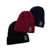 Knitted Hat New Autumn and Winter Men's Cold-proof Fleece Hat Youth Fashion Wool Hat Outdoor Sports Pullover Hat Men