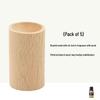 Wooden Cylindrical Mosquito Repellent Diffuser - Long-lasting Scent for Bedroom, Wardrobe, or Car