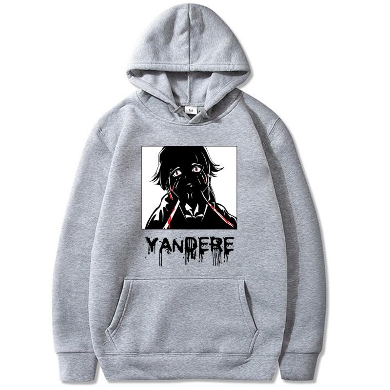 Mirai Nikki Yuno Gasai Future Diary Yuno Hoodies New Men Long Sleeve Sweatshirts Women Streetwear Pullovers Sudaderas
