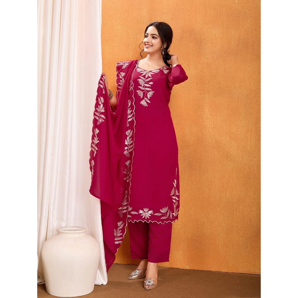 Indian Pakistani Bollywood Salwar Kameez Set Women Party Wear Top Tunic Kurti SC-2279