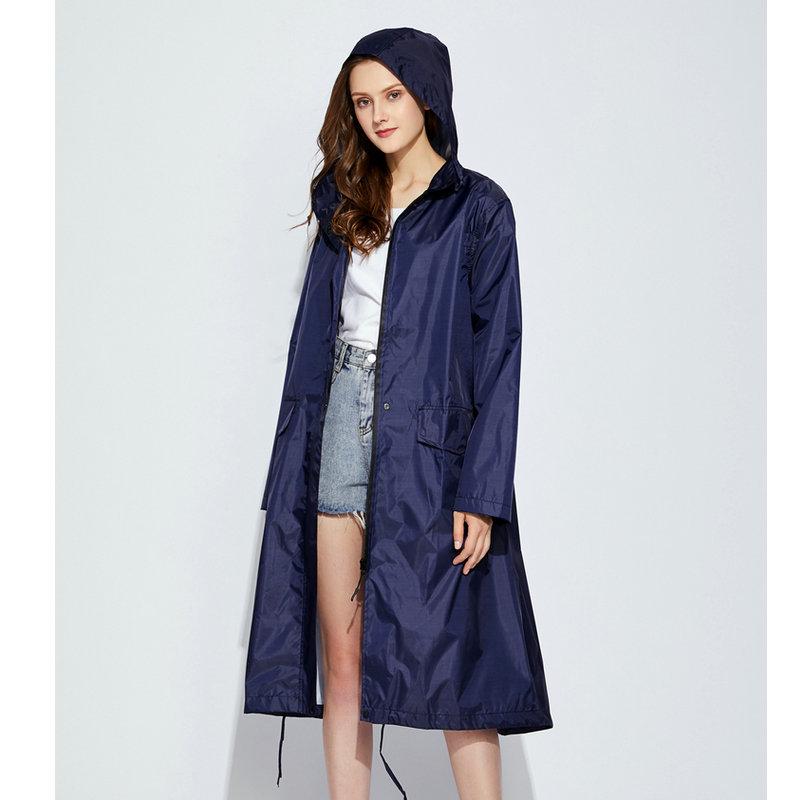 Japanese Style Lightweight Breathable Stormproof Raincoat Poncho for Export to Japan and Korea