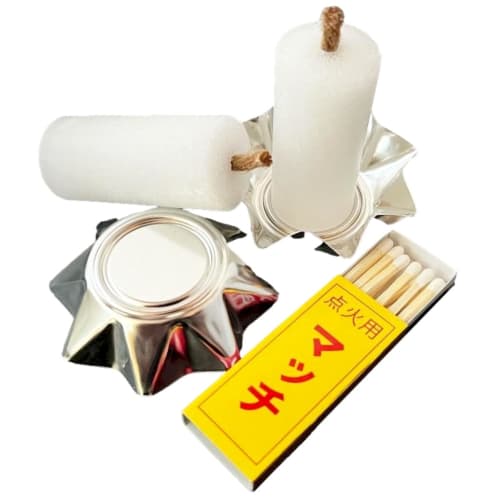 Thick Wicks Make These Wind-resistant Candles Durable Enough To Withstand Wind. Includes Matches and a Saucer. Perfect for Grave Visits, Camping, Fire