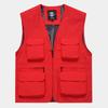 New Outdoor Multi-pocket Quick-drying Fishing Vest for Men Thin Mountaineering Photographer Waterproof Horse Clip Vest Sleeveless