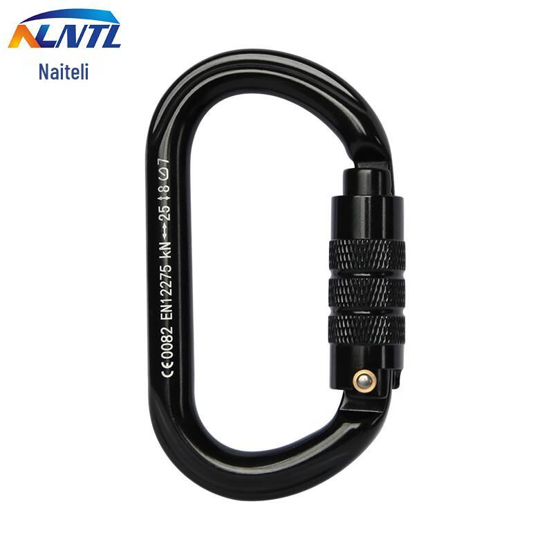 NLNTL Automatic O-Type Locking Carabiner for Climbing