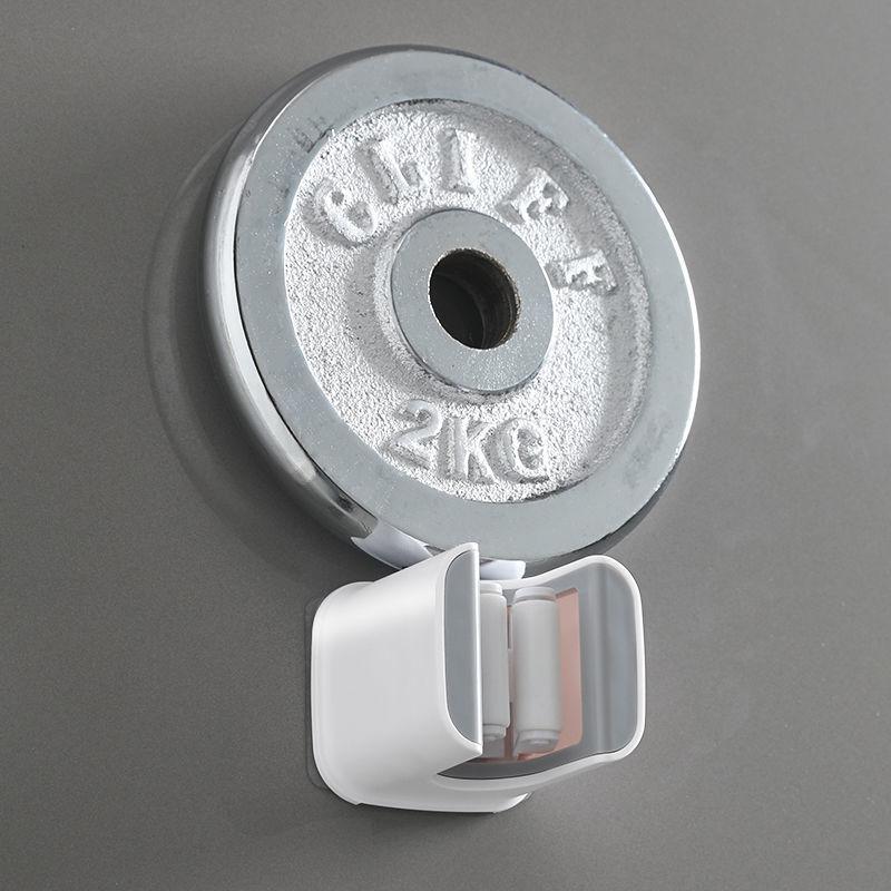 3PCS Broom Holders Wall-Mounted Mop Tool Organizer For Home Laundry Closet Bathroom No-Drill Installation 1 Slot Storage Rack