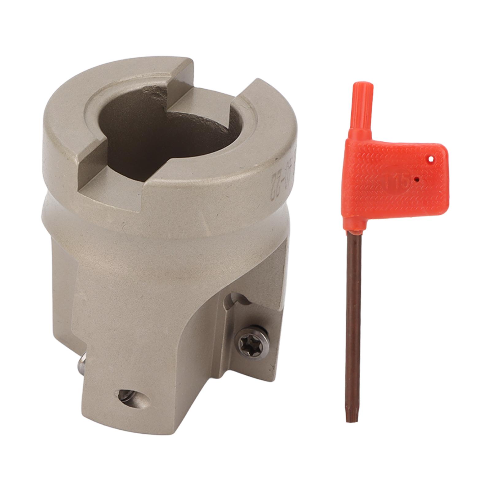 

Торцевая фрезерная головка 3 зуба Головка фрезерного станка с ЧПУ 40cr Промышленный инструмент для металлообработки