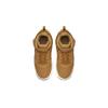 Nike Baskets Montantes Court Borough PS Blé Enfants Beige Sommet Blanc Noir 870026-701