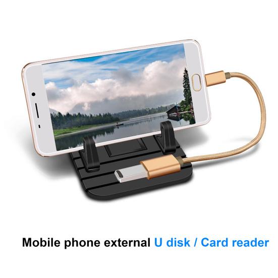 OTG Converter Cable Stable Output Universal Quick Transmission Mini Plug Play USB Type-C