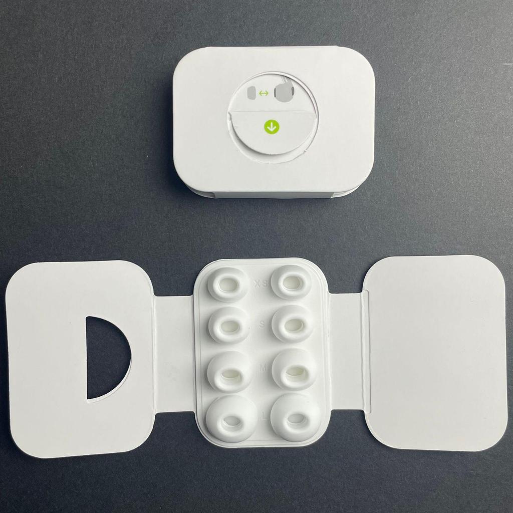 Compatible Silicone Ear Tips for Apple AirPods/AirPods Pro Earbuds (1st/2nd Generation)