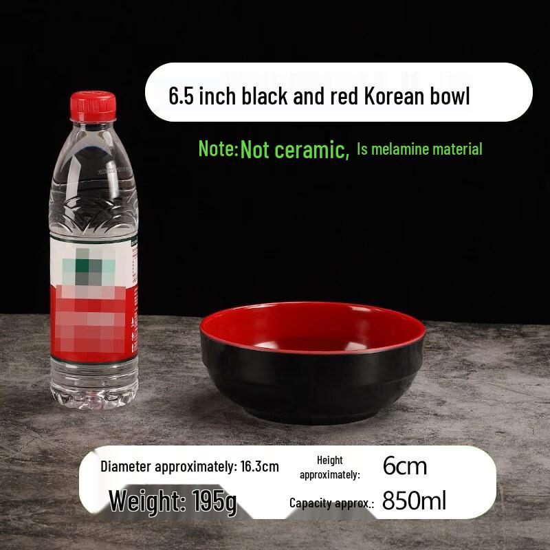A5 Melamine 6.5-inch Commercial Noodle & Rice Bowl