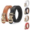 PU Thin Belt Adjustable Slim Pants Belt Gifts Women Belt  Women's Accessories