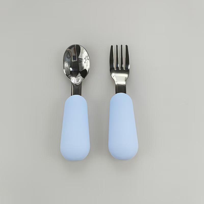 Children s Stainless Steel Silicone Suction Plate & Bowl Set