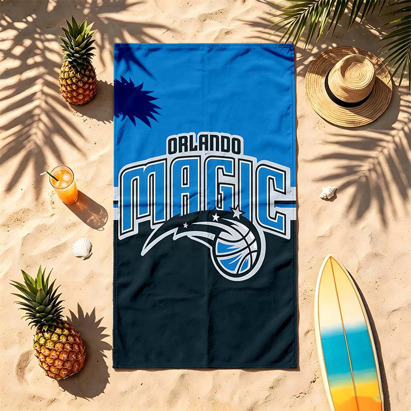Orlando Magic (14) Asciugamano da Spiaggia Resistente alla Sabbia Morbido e Confortevole Adatto per Piscina Campeggio Yoga e Immersioni Un Viaggio