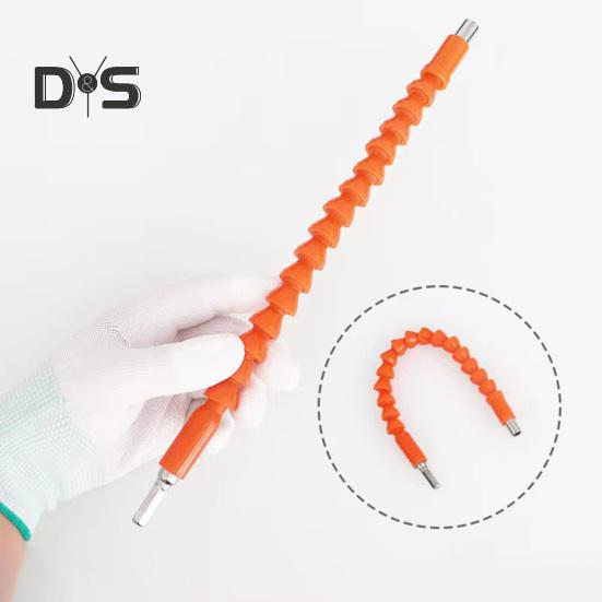Super Bit Flexible Drill Bit Extension Lightweight Portable Widely Used Universal Soft Drill Bit Extension Screwdriver Attachment