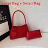 Retro Suede Underarm Bag For Women Pu Material Crossbody Purse Daily Use