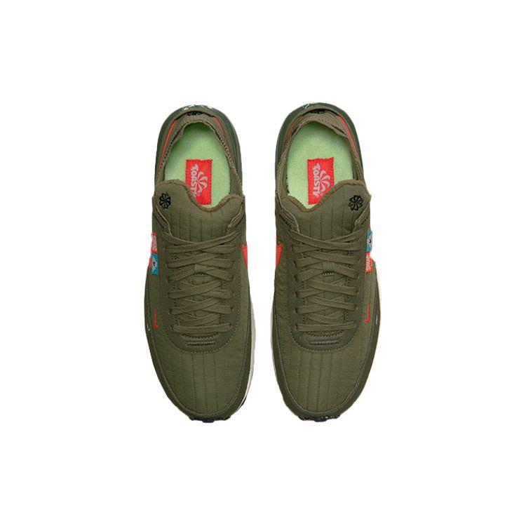 Nike Waffle One Premium Toasty - Medium Olive Men Sneakers Green Sequoia Black DC8890-200
