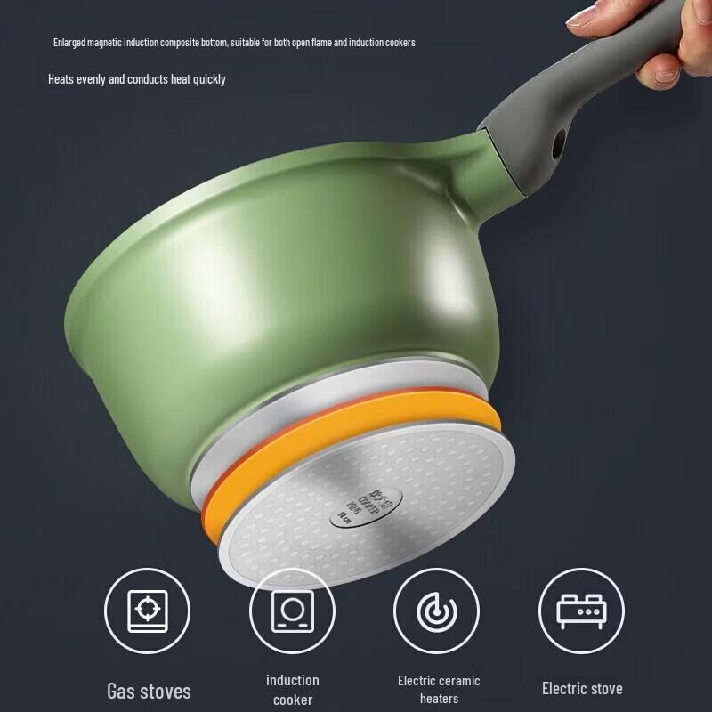 

COOKER KING 18cm Non-Stick Milk Pot