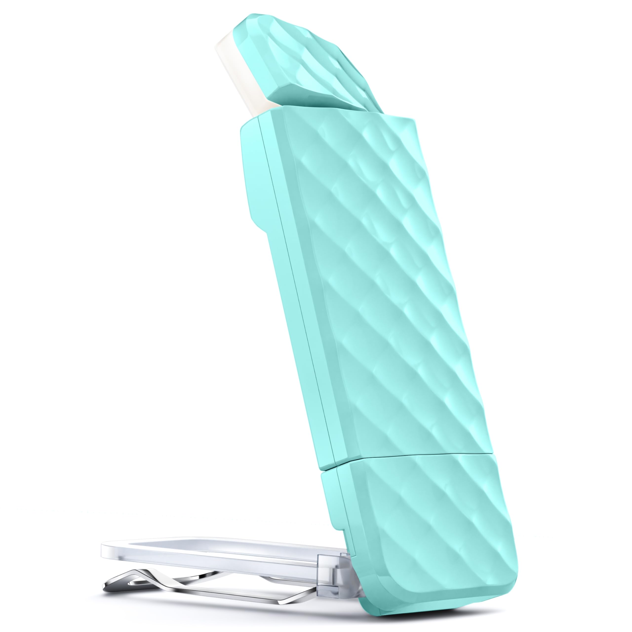 

New model book holder lamp, USB rechargeable portable fixed reading lamp, 3 colors and 5 brightness levels синий