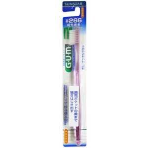

GUM dental brush compact head soft #266 3-row