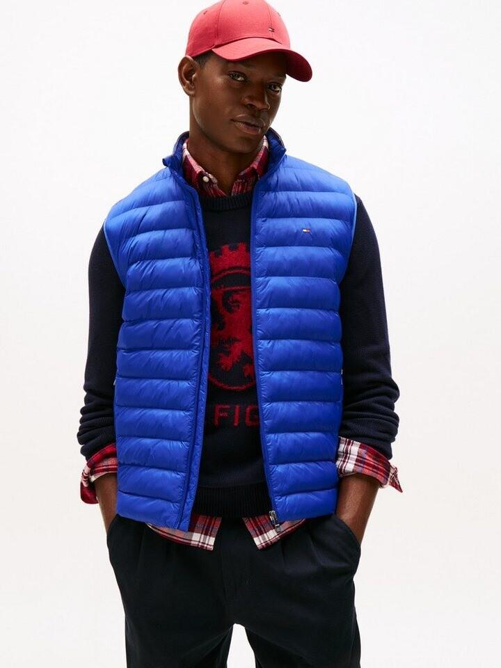 Зимняя куртка Tommy Hilfiger Packable Recycled Vest stand-up collar blue wedge blue