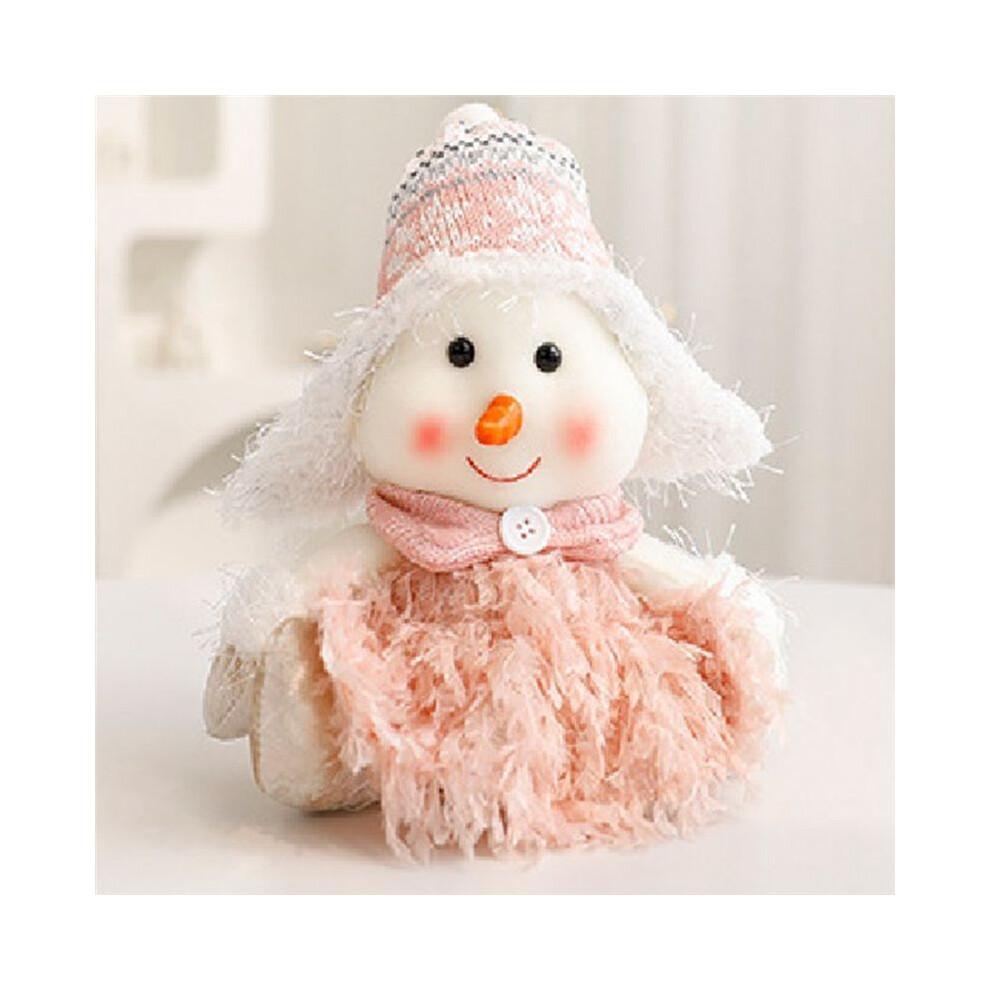Christmas  Ornaments Cute Doll Christmas Faceless Doll Cartoon Three-Dimensional Small Ornaments C