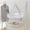 Round Hanging Wool Sweater Drying Net Rack for Underwear and Clothes