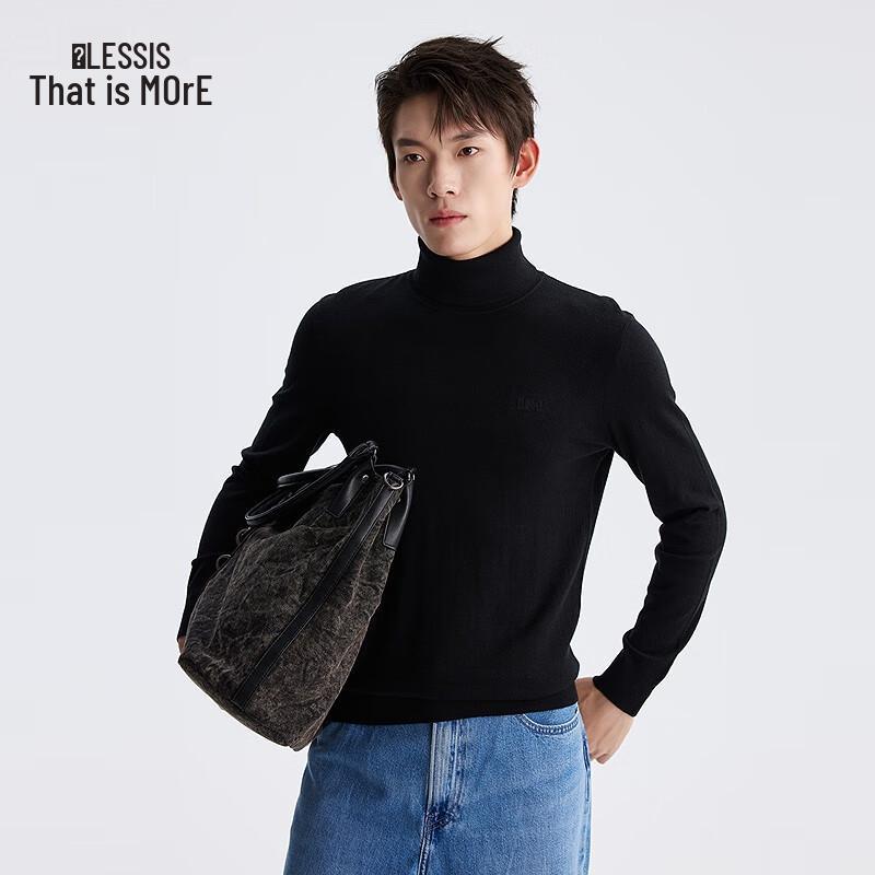 

LILANZ Men s Wool Blend Soft Warm Turtleneck Sweater L (170)