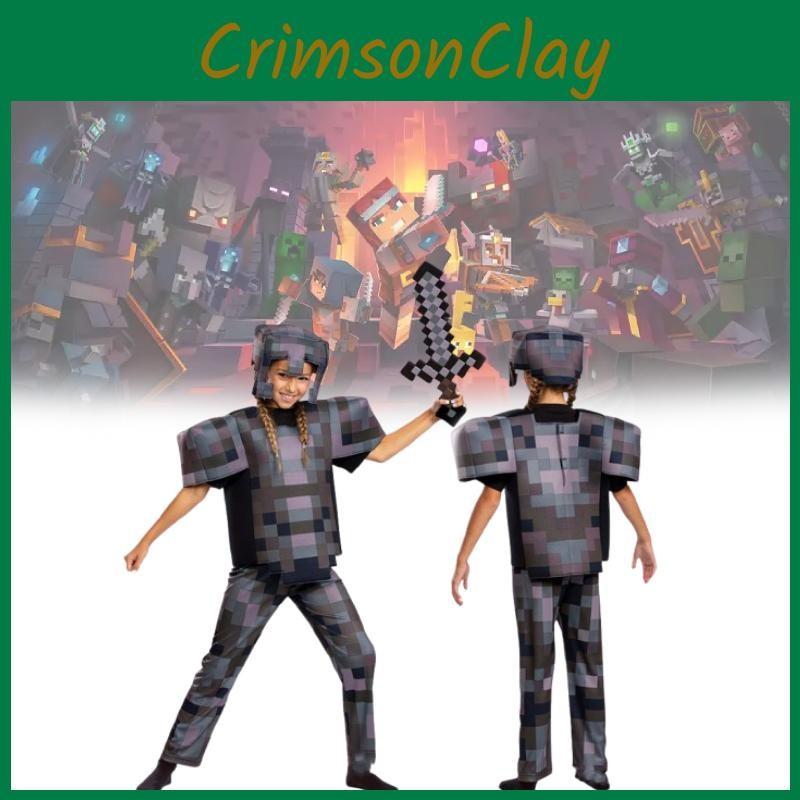 Minecraft Diamond Halloween Armor Series Cosplay Character Performance Costumes
