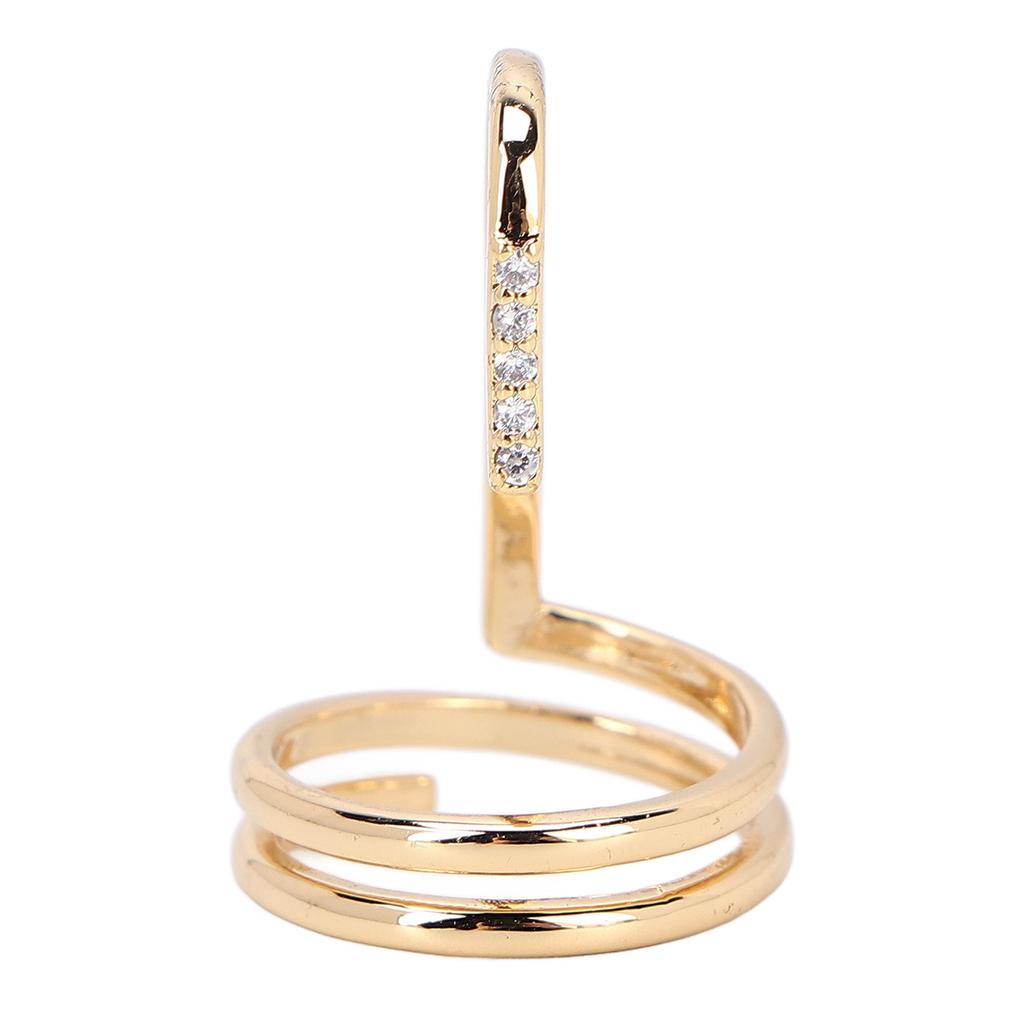 Decorative Nail Ring Fashion Fingertip Jewelry Nail Art Ring Ladies Wearing Nail Accessories