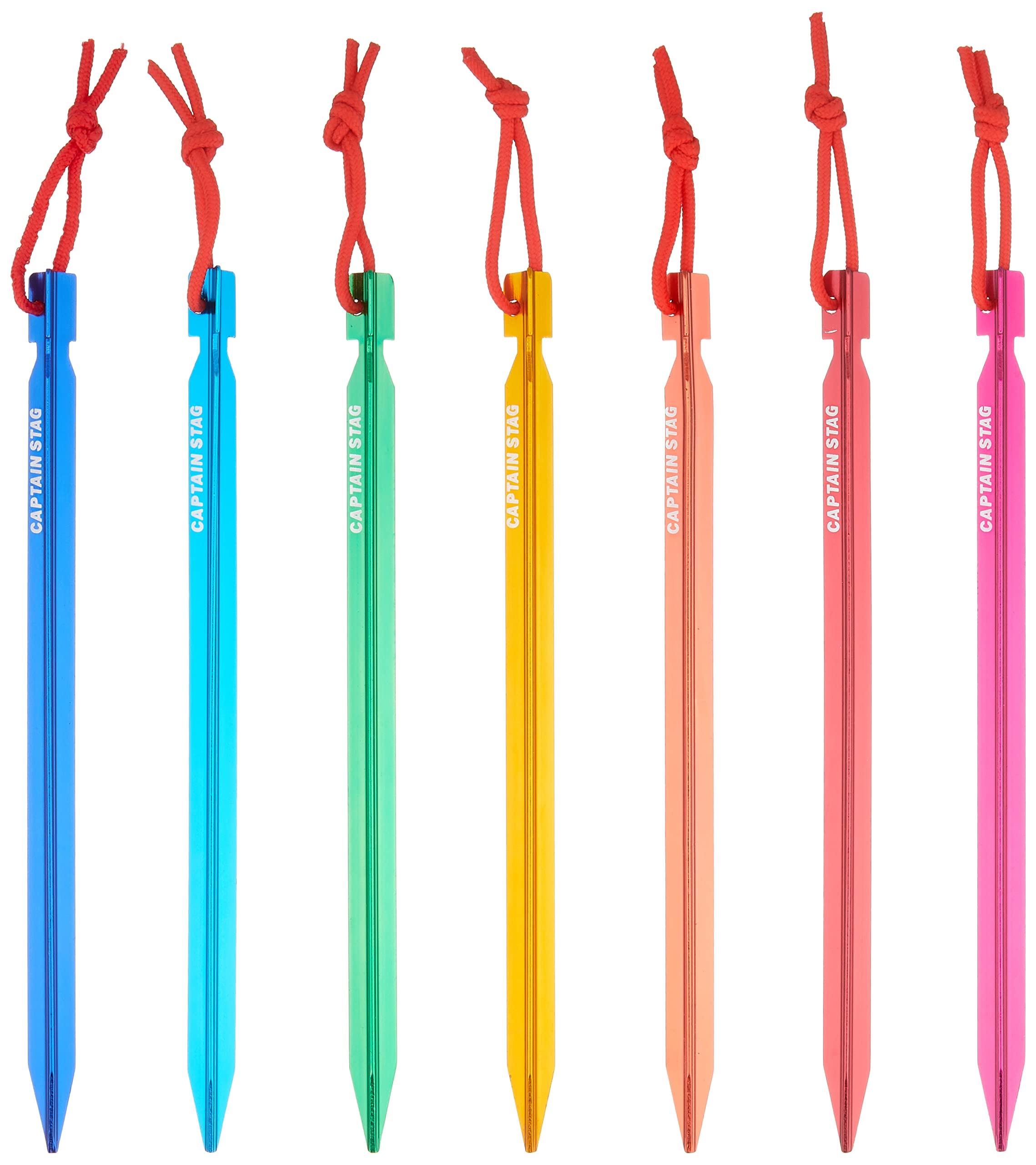 

CAPTAIN STAG Seven Colors Дюралюминиевый колышек 23 см UA-4506