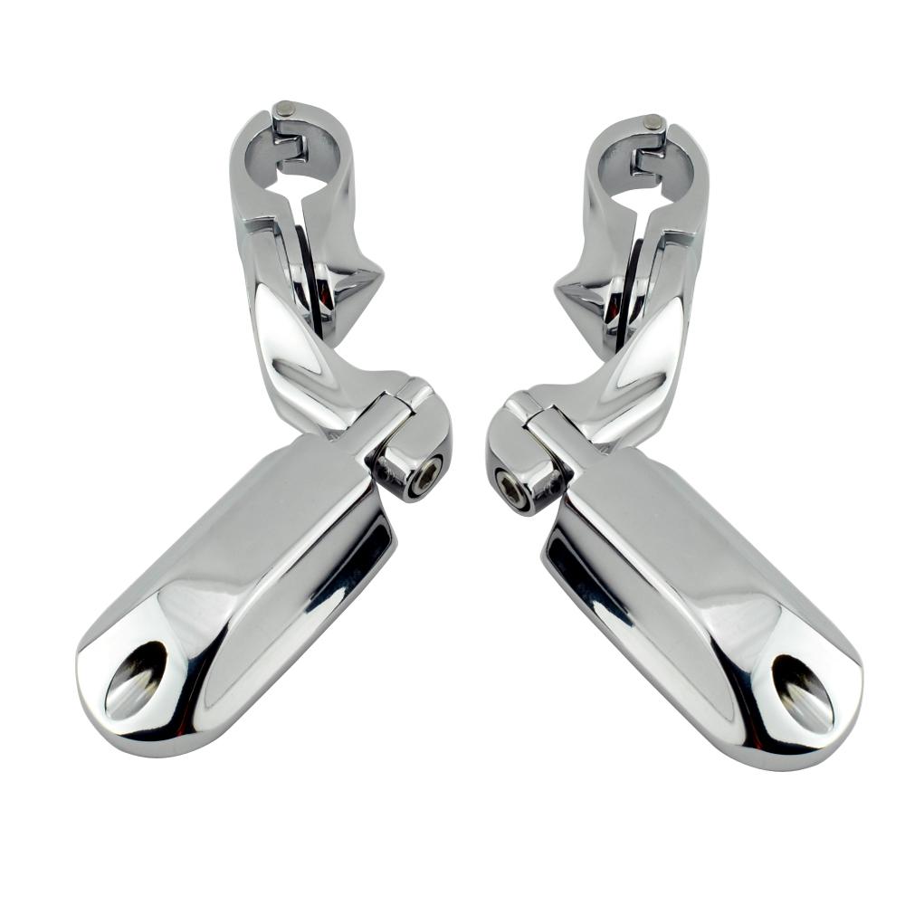 32mm 1-1/4" Motocyklové kolíky proti nárazu na dálnici Krátké stupačky Svorky Držáky krytu motoru pro Harley Softail Touring Dyna