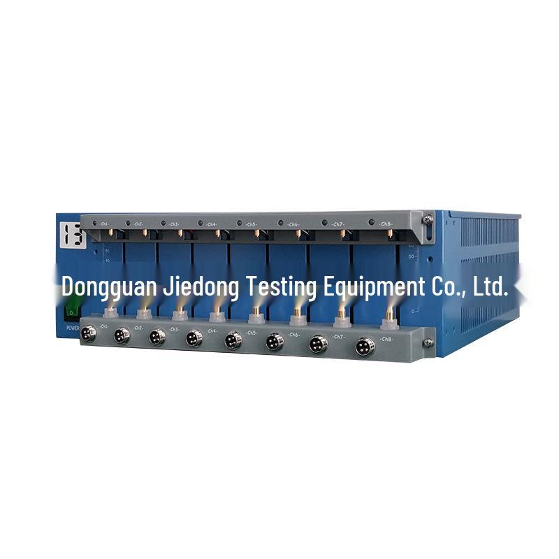 8-Channel 18650 Cylindrical Battery Capacity Tester
