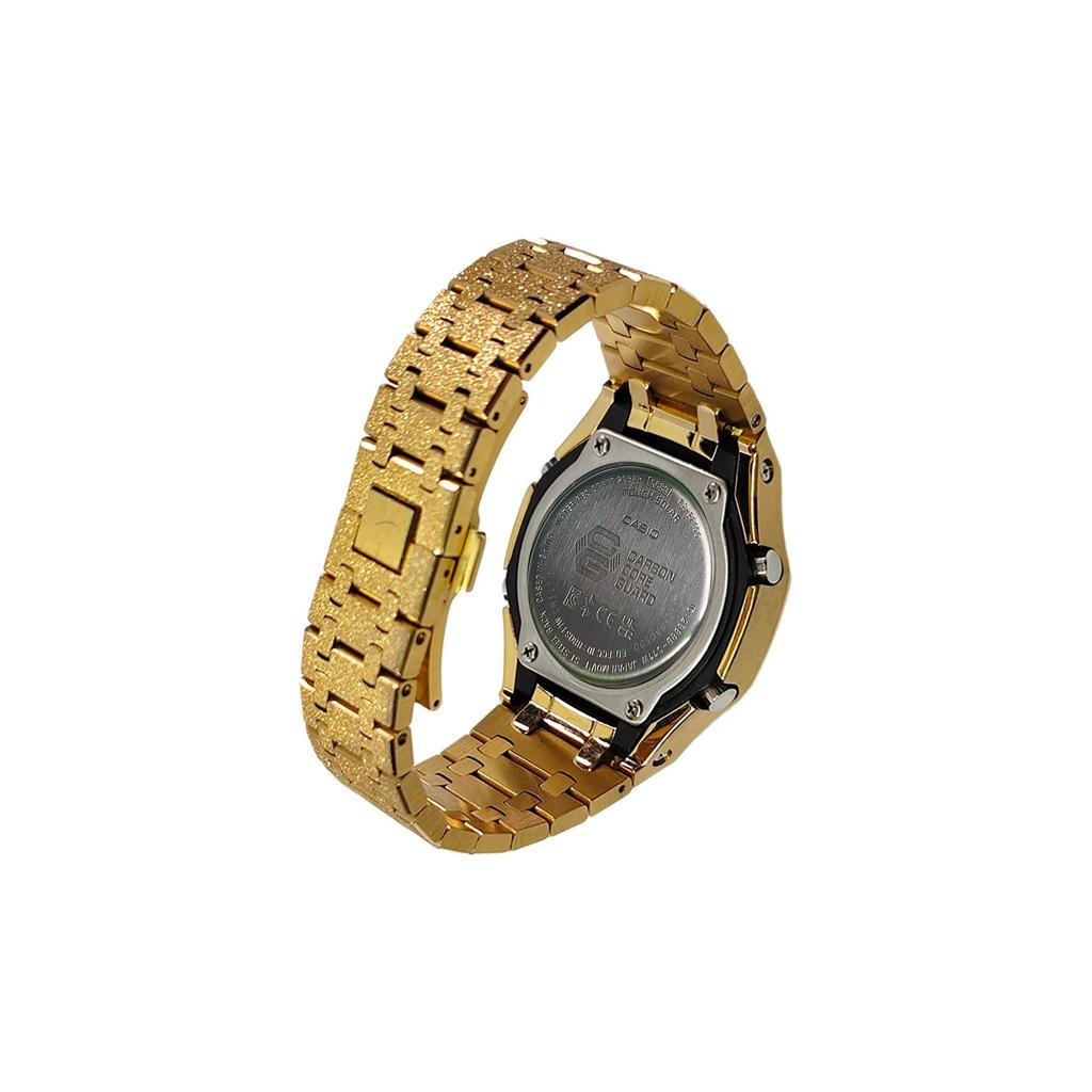 Casio Men Liquid Crystal,Analog Dual Display Series 44mm Black Watch GA-B2100-1A1(Watch3--)