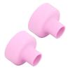2Pcs TIG Welding Cup 24# Ceramic Nozzle 2.4mm Center Hole Accessory Set Kit for WP9 20 25 17 18 26