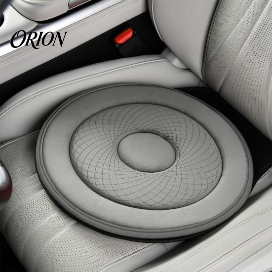 Rotating Mobility Aid for Elderly Car Seat Cushion Seniors Pregnant, 360 Degree Swivel Auto Pad Ergonomic Rotation with Non-slip Base, Breathable