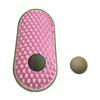 Catnip Self-Grooming Brush for Cats with Built-In Catnip Ball and Textured Surface for Scratching and Massaging