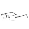 Half Metal Frame Nearsighted Glasses Unisex Prescription Myopia 0 to 6 00 Lightweight Durable