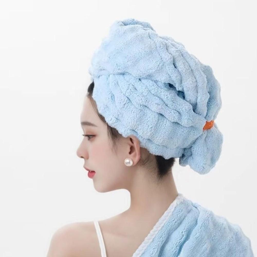 Extra Large Hair Towel Wrap Fast Drying Quick Dry Hair Towel Useful Hair Dry Turban Spa Use